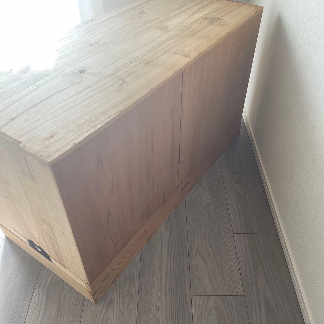 20)桐箪笥　アンティーク　チェスト　テレビ台　おもちゃ　リビング収納　古家具