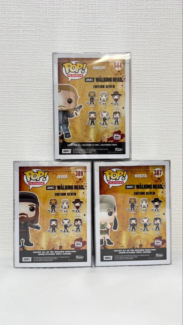 ウォーキング・デッドPOP!ドワイト&ロジータ&ジーザス