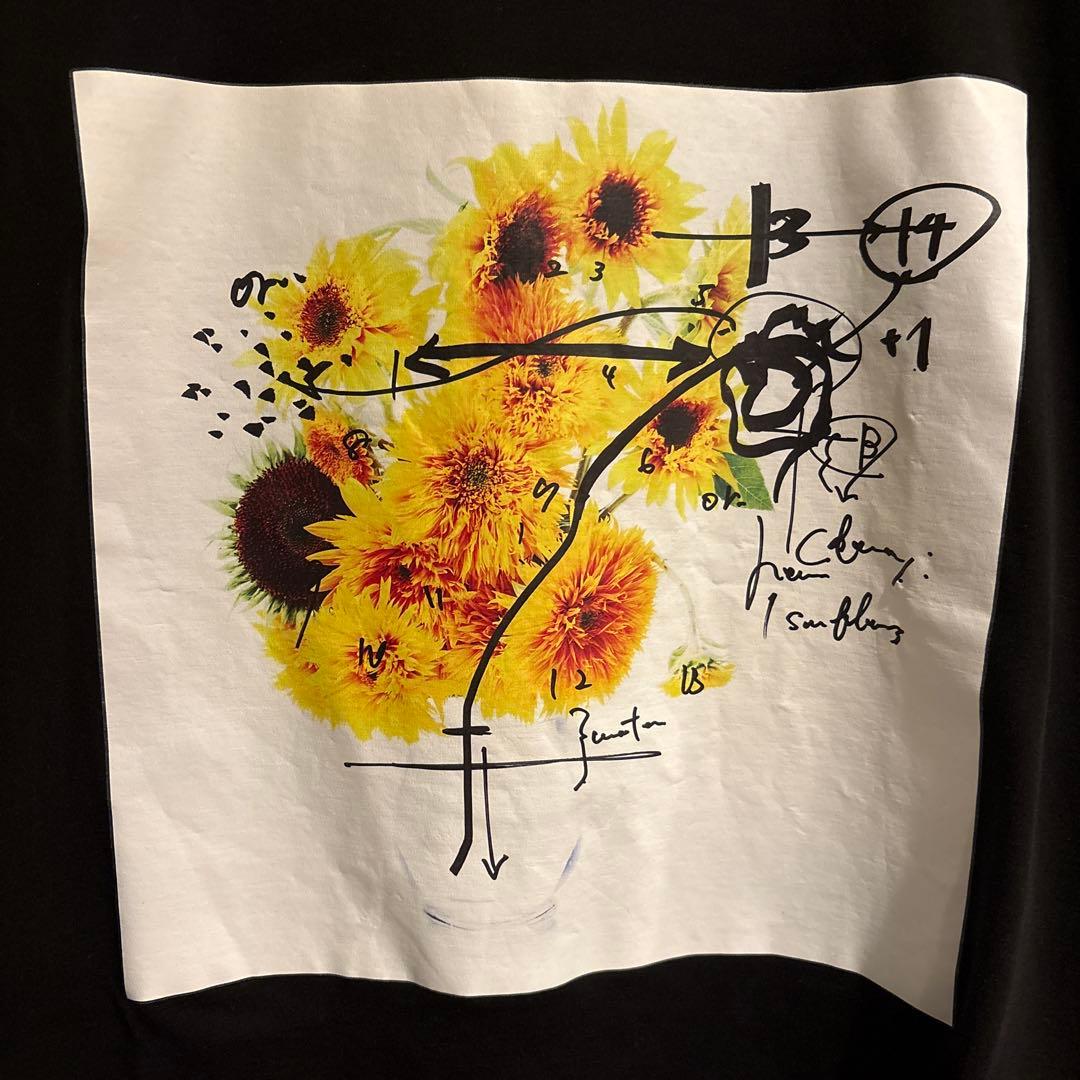 PeaceandAfter×Azuma Makoto 東信　フラワーTシャツ　M