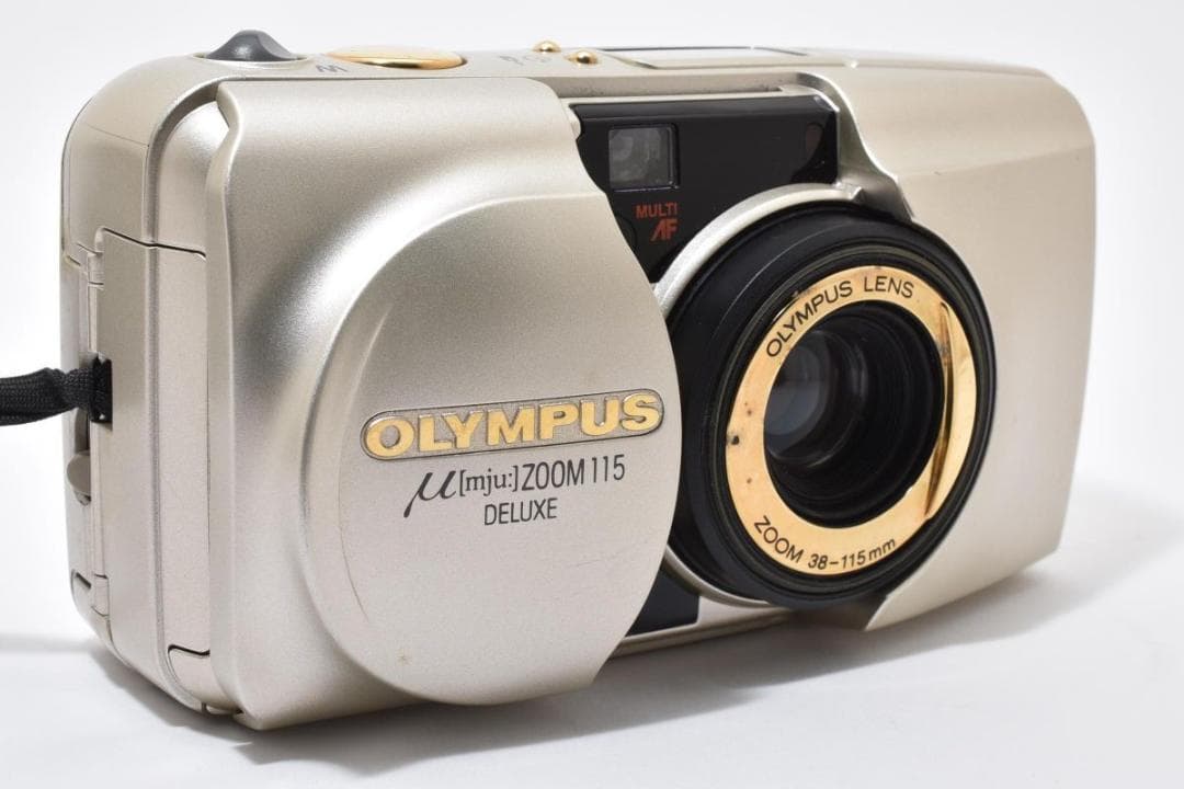 OLYMPUS オリンパス μ mju 115 DELUXE フィルムカメラ