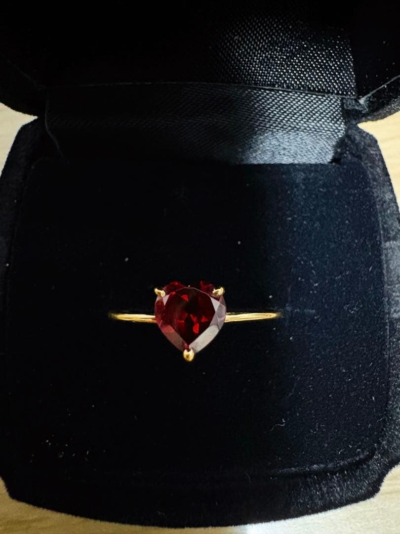 Alice in TinyRoomドロシーリング/ガーネット 13号/K18