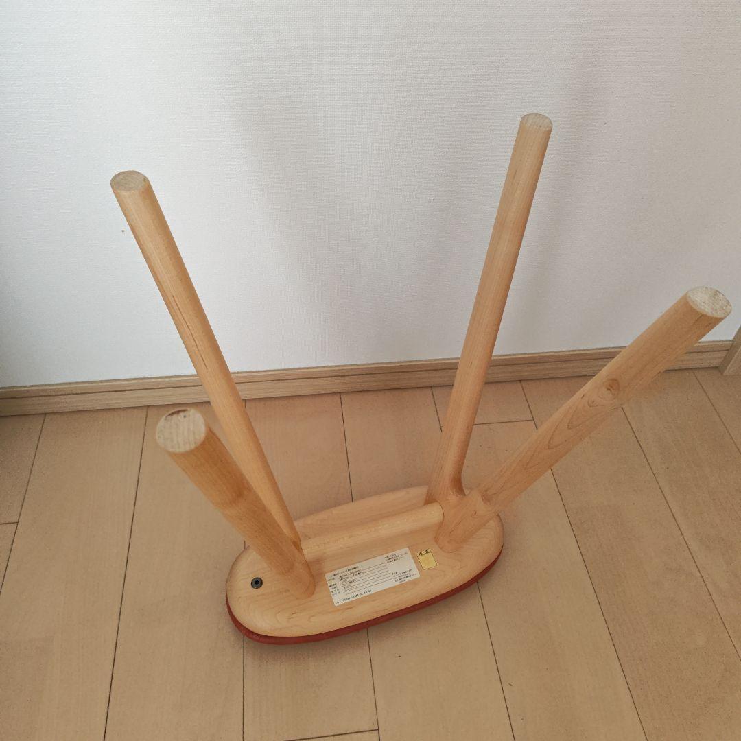 スツール ナガノインテリア工業 本革（牛革）