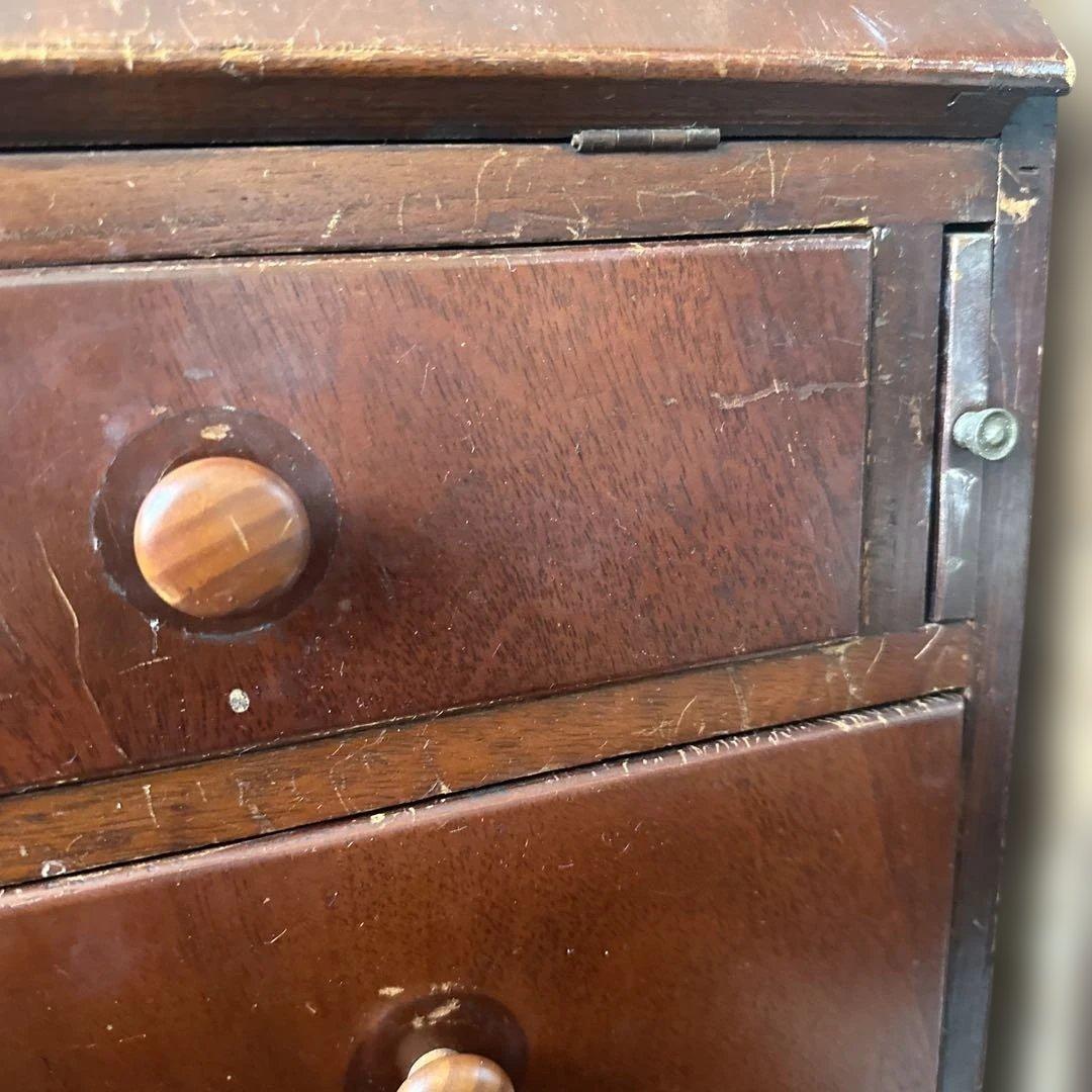 最終価格‼️アンティーク　木製ドロワー付きライティングビューローこの瞬間だけ❣️