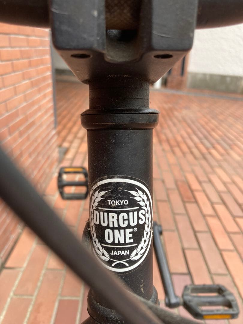 自転車本体 W-BASE DURCUS ONE MOTO MATT BLACK 19.5