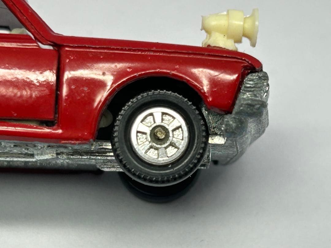 トミカ No.27 クラウン ファイアチーフカー 日本製 黒箱 1Dホイール