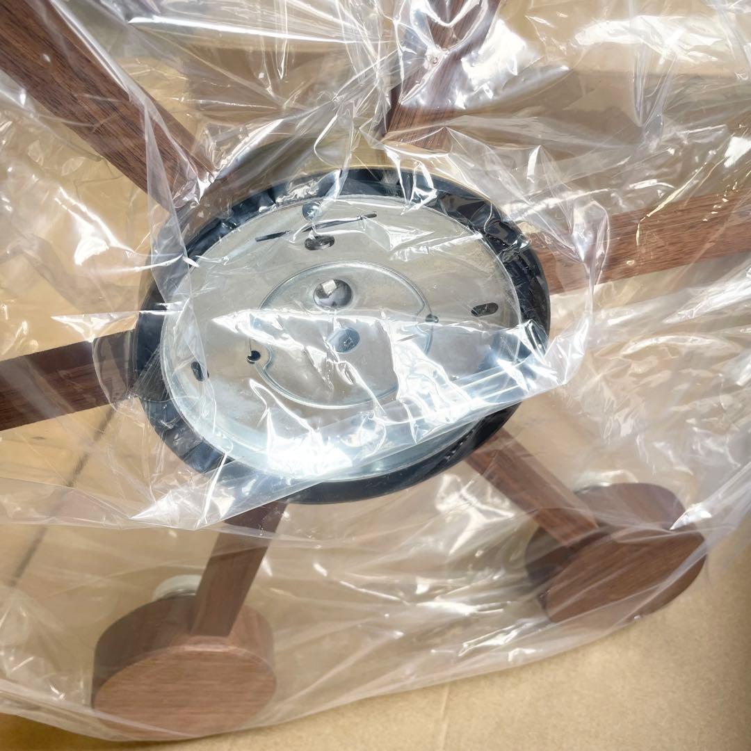 シャンデリア「ボスコ SZC002-6K WN」ウォールナット材 約8〜10畳