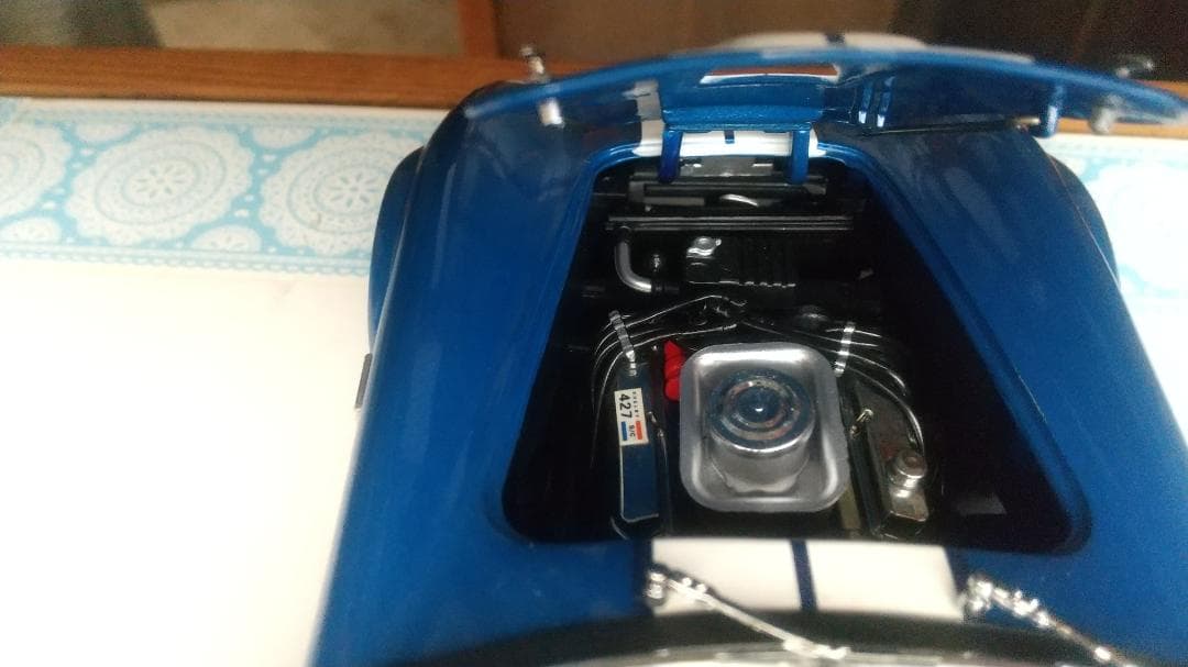 ミニカー 1/18 SHELBY COBRA 427 S/C (Blue)