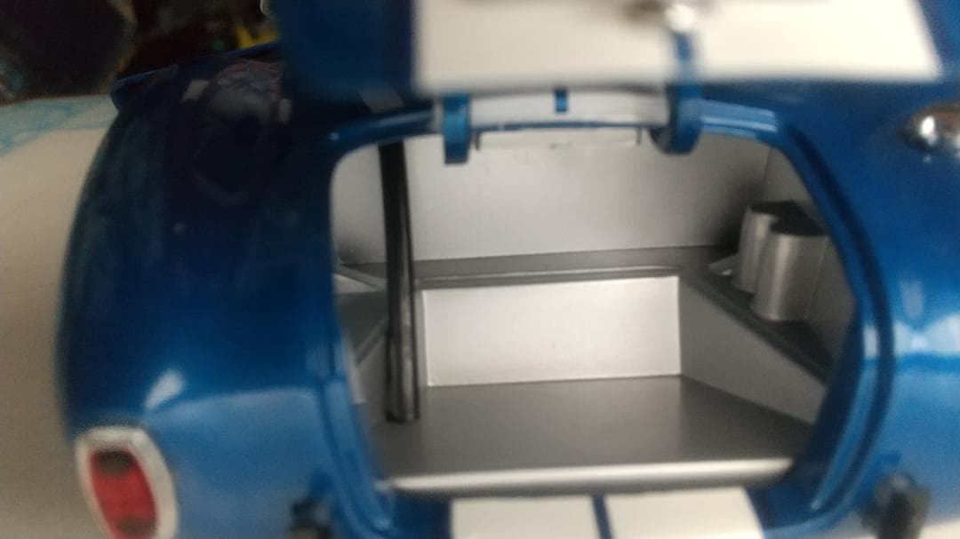 ミニカー 1/18 SHELBY COBRA 427 S/C (Blue)