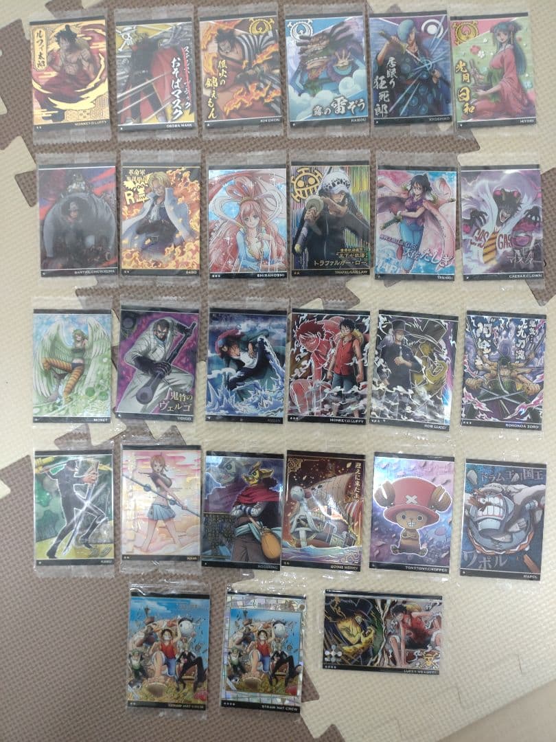 ワンピース　ウエハースカード　第1弾~第10弾 フルコンプセット　未開封