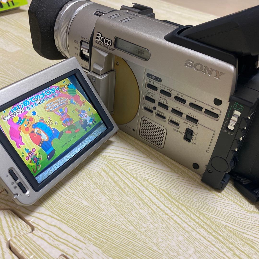 通電確認済 ソニー DCR-TRV900 デジタルピデオカメラ バッテリー付き