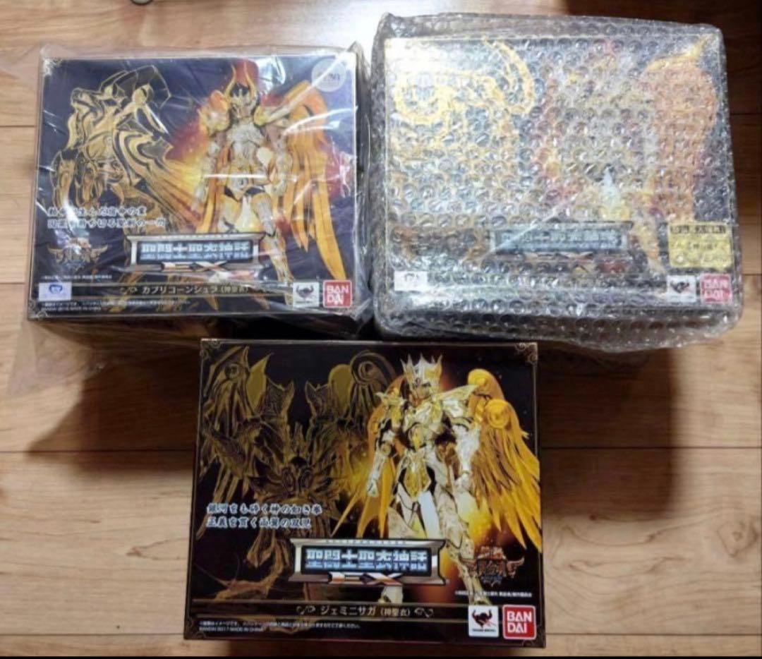 聖闘士聖衣神話EX 黄金魂 神聖衣 12体フルセット　新品未開封　日本国内正規品