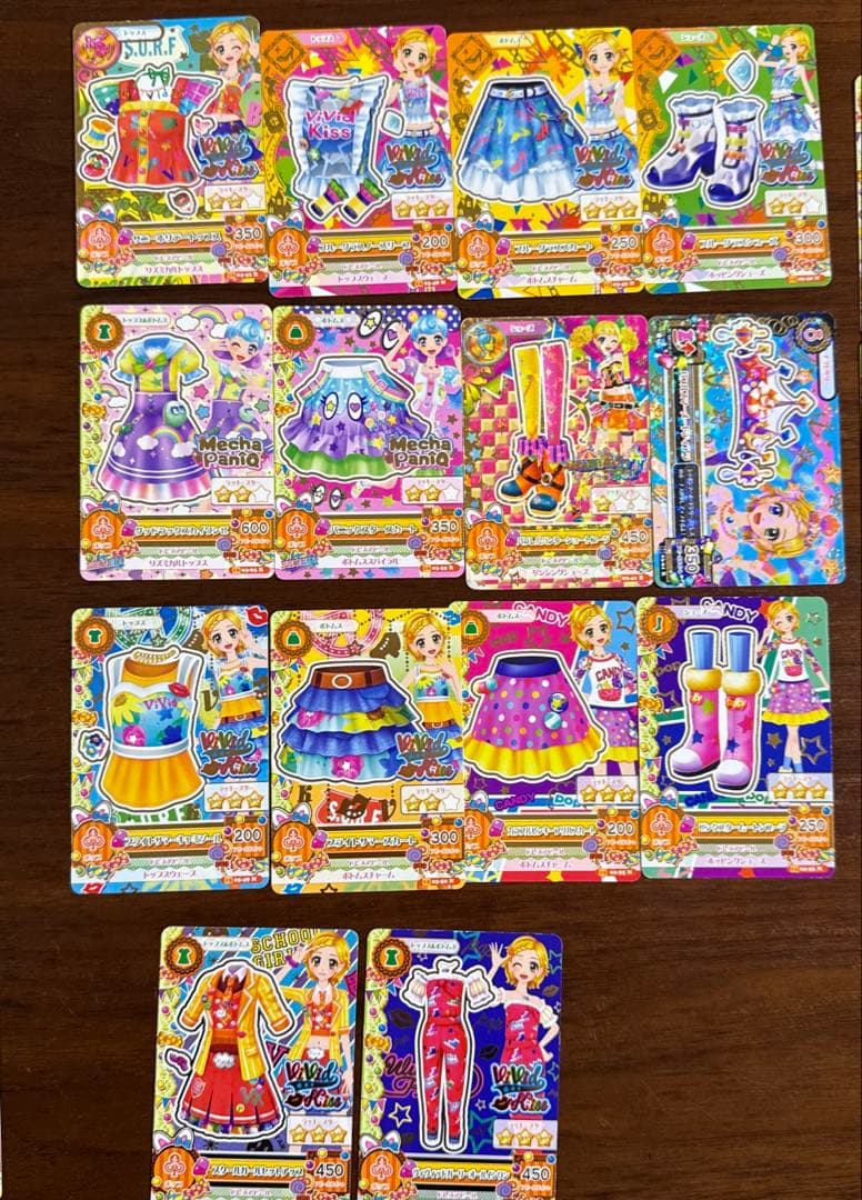 アイカツカード　バラ売り、セット売り
