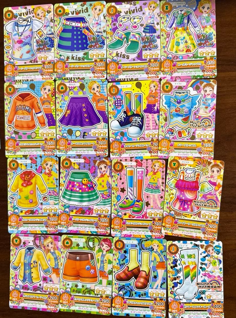 アイカツカード　バラ売り、セット売り