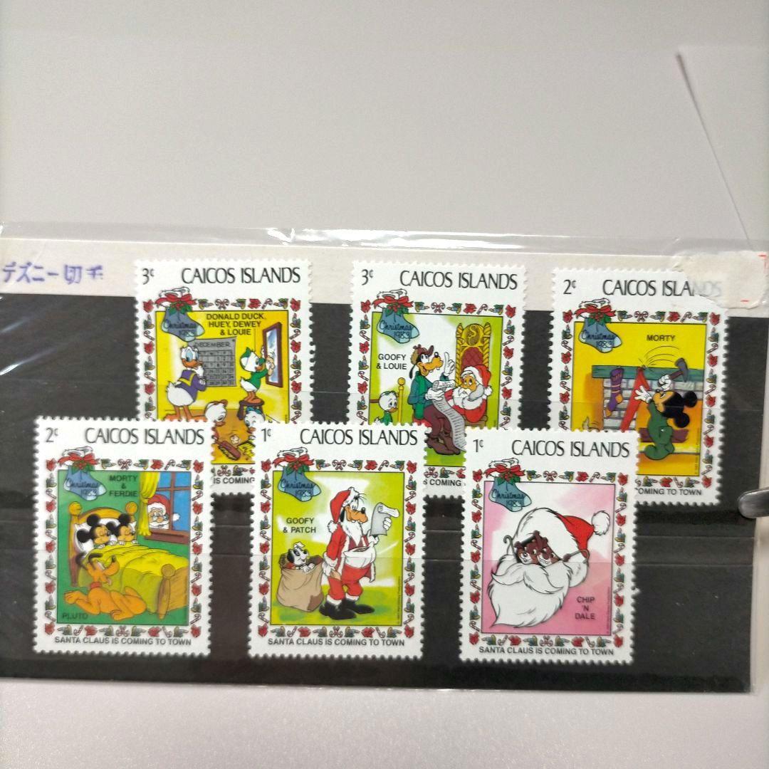 2149 外国切手 ディズニー 切手シリーズ 8セット未使用品