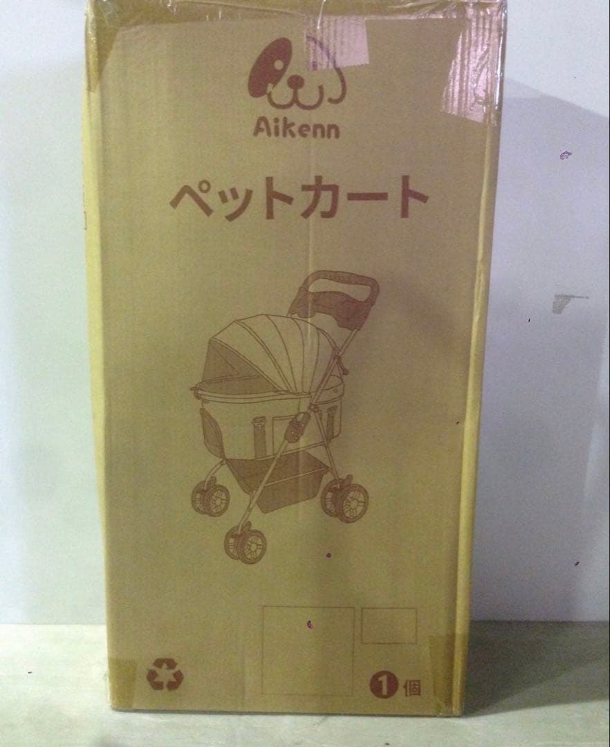 分離式 ペットカート 4輪360°回転 折りたたみ 犬用ベビーカー 猫犬兼用