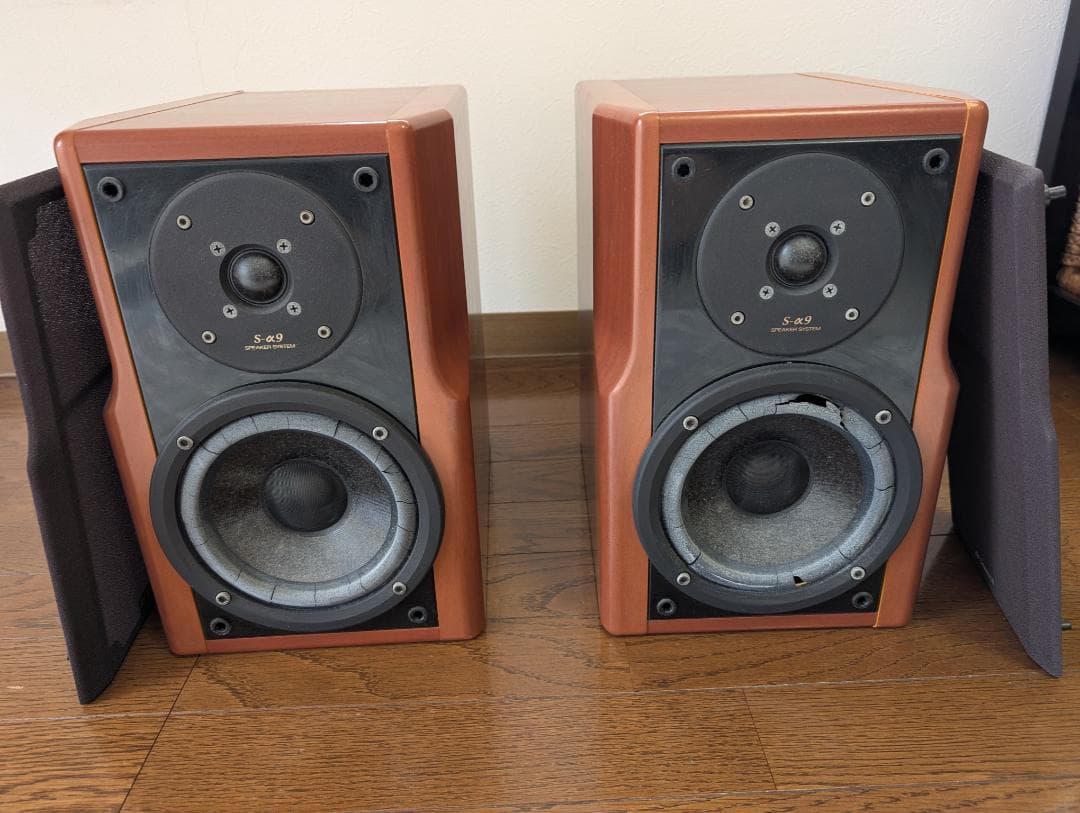 サンスイ S-α7 スピーカー 2ウェイシステム