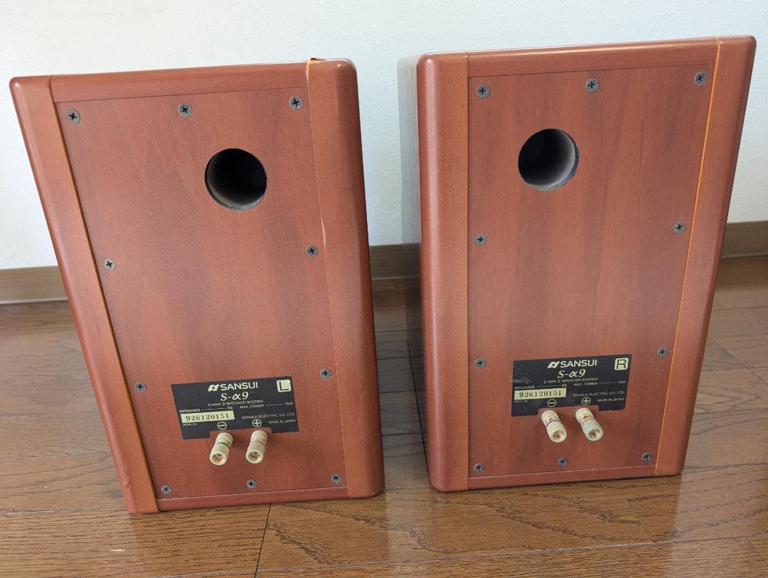 サンスイ S-α7 スピーカー 2ウェイシステム