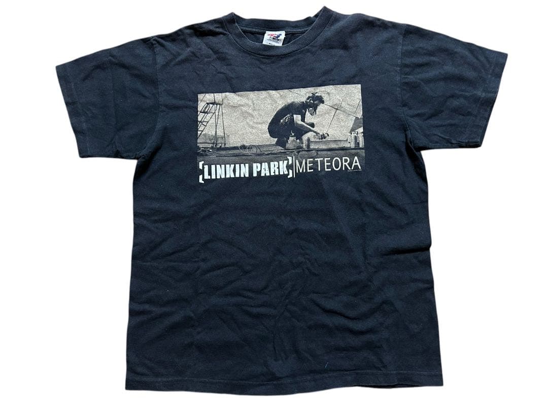 LINKIN PARK リンキン・パーク Tシャツ METEORA 黒　当時物