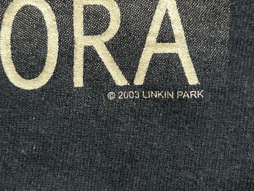 LINKIN PARK リンキン・パーク Tシャツ METEORA 黒　当時物