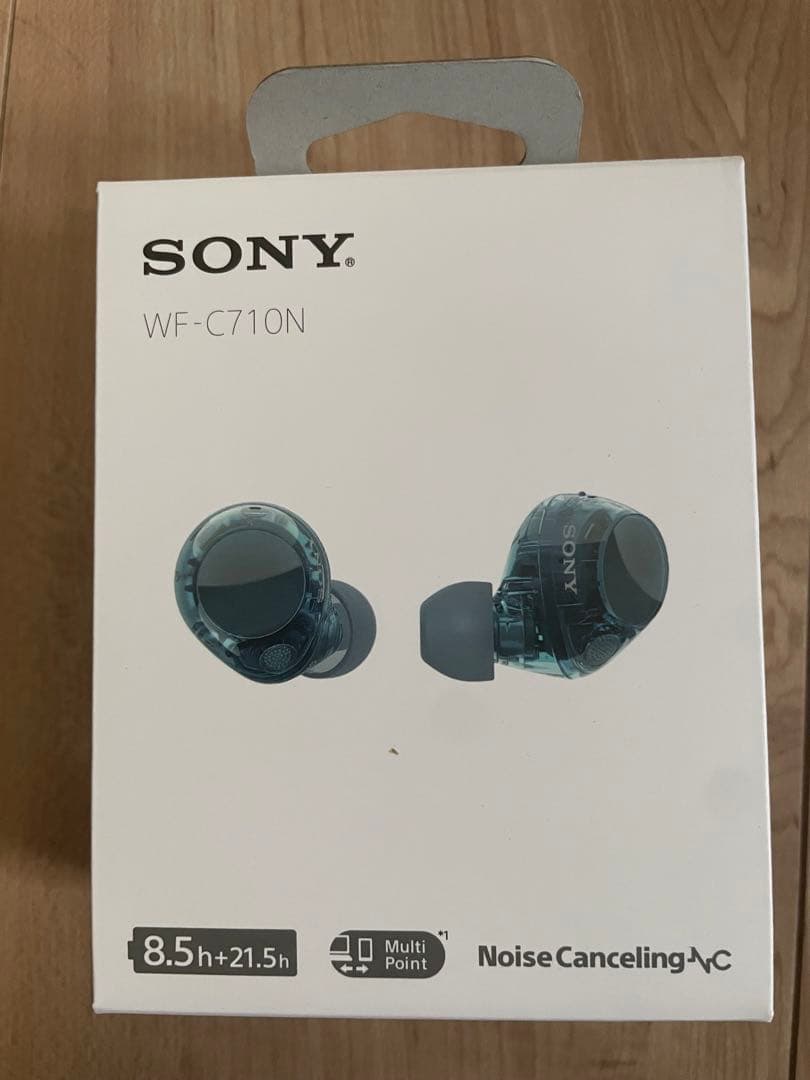 ソニー(SONY) WF-C710N グラスブルー ワイヤレスイヤホン