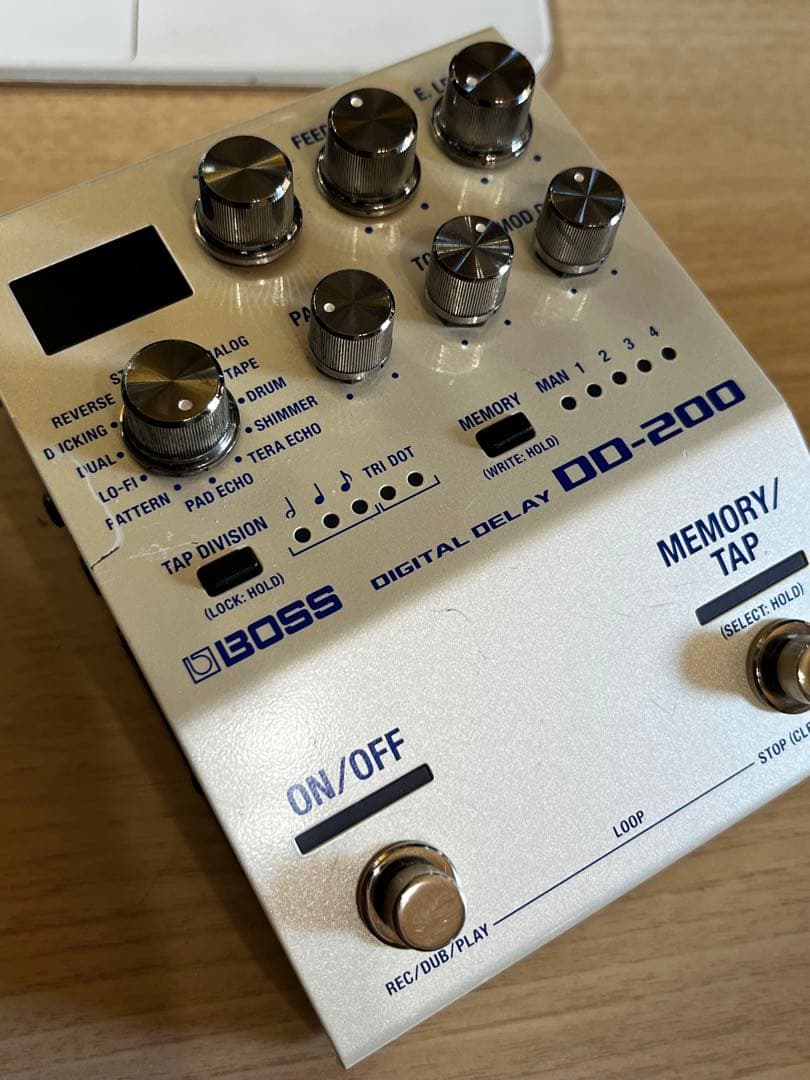 BOSS DD-200 ディレイ