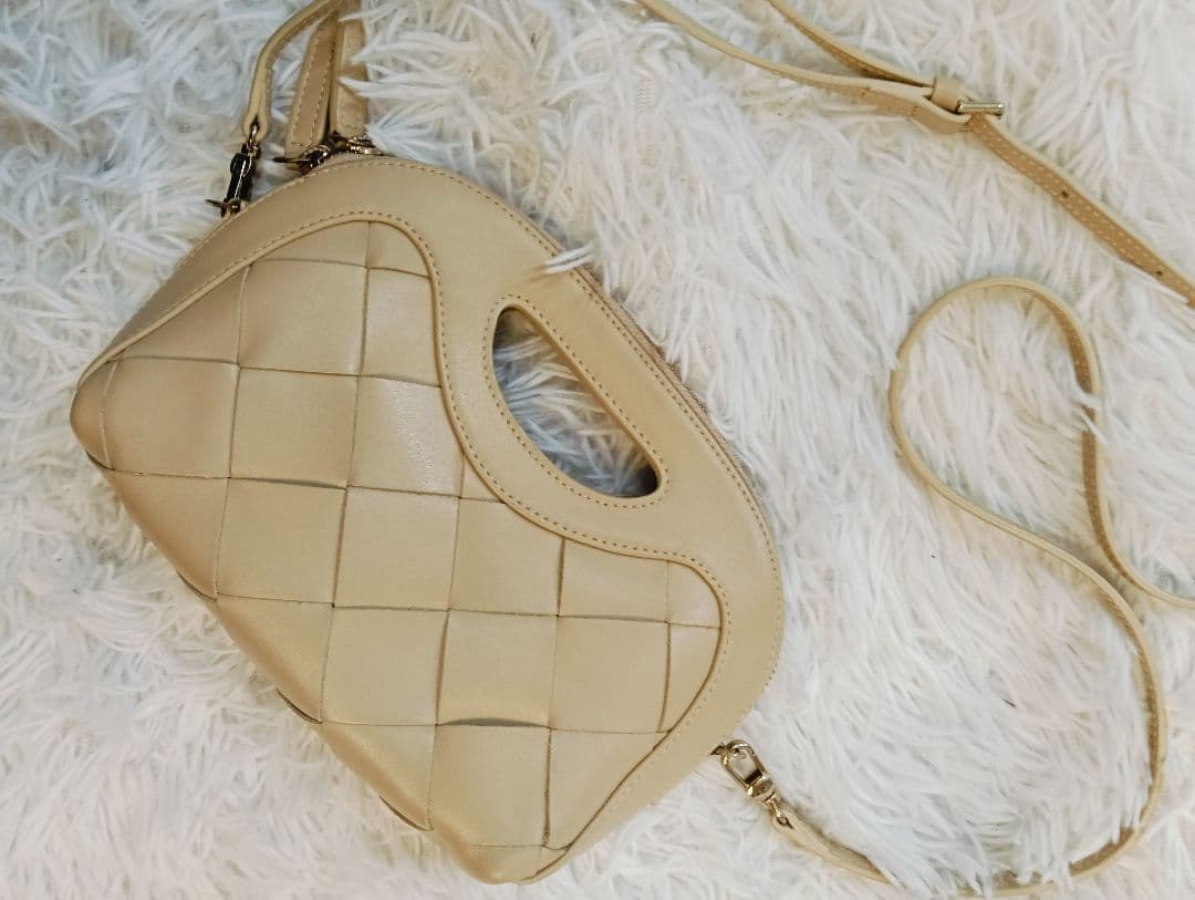 PELLICO ペリーコ アネッリイントレチャート ミニミー　ベージュ