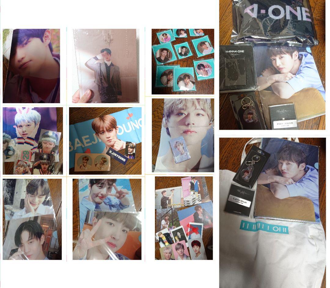 Wanna one ワナワン グッズ スローガン マフラー トレカ 缶バッジ