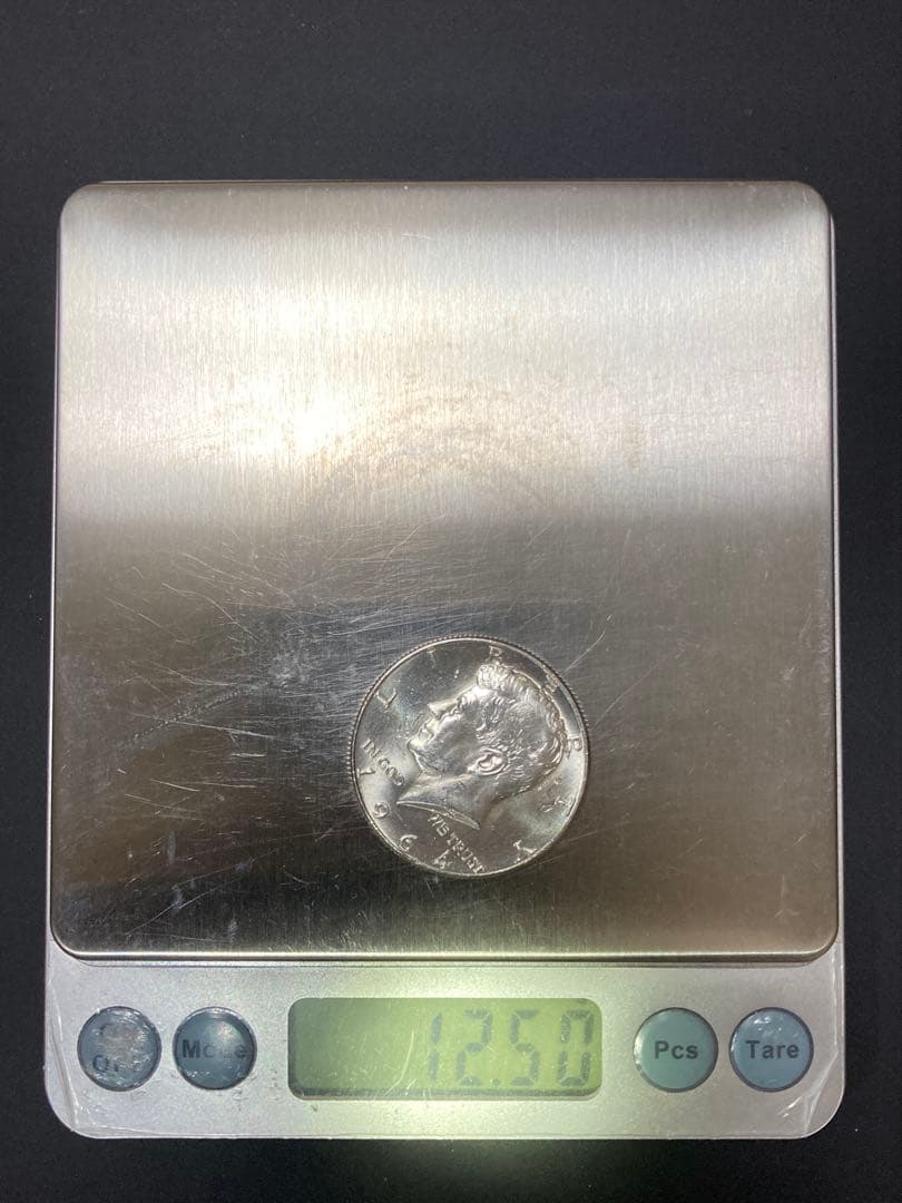 《アメリカ》ケネディハーフダラー銀貨3枚セットで(1964年)