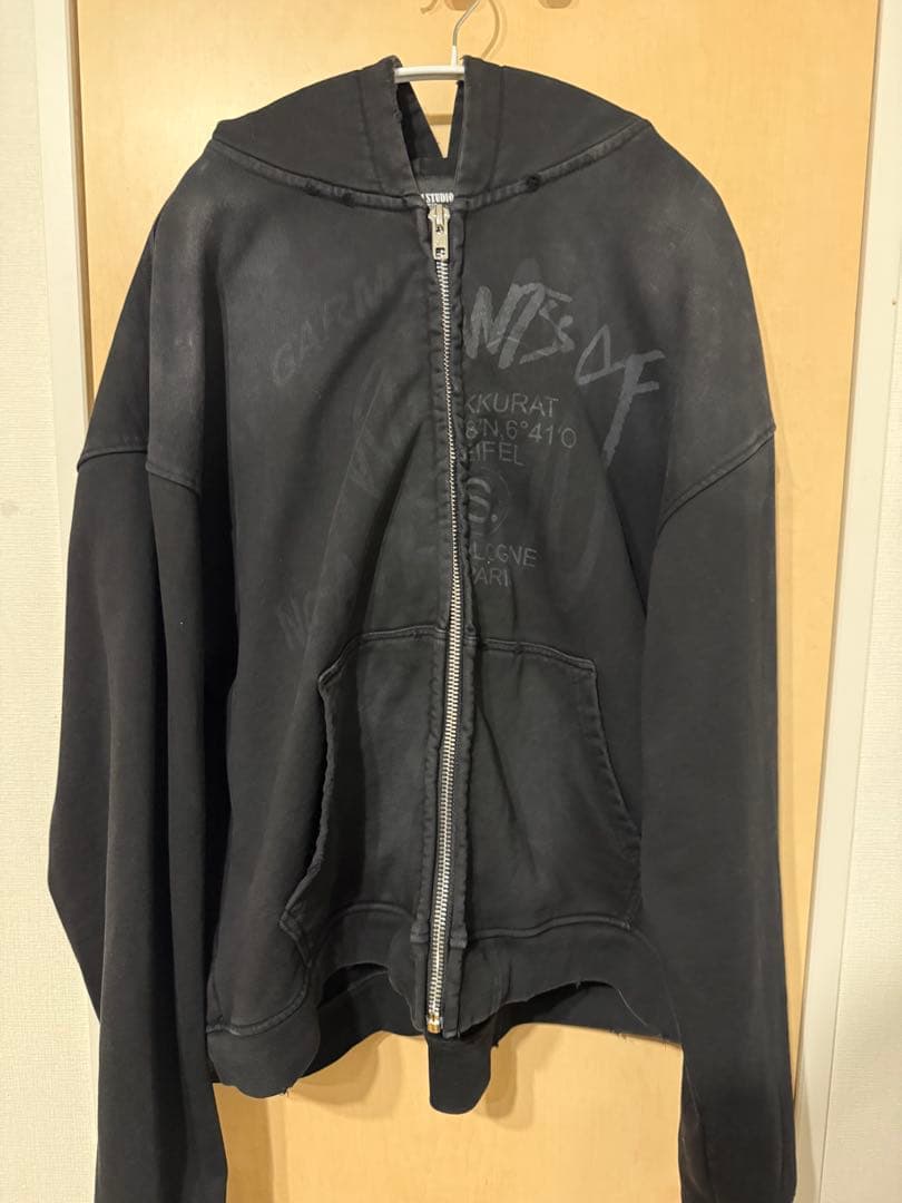 no/faith studios ジップパーカー