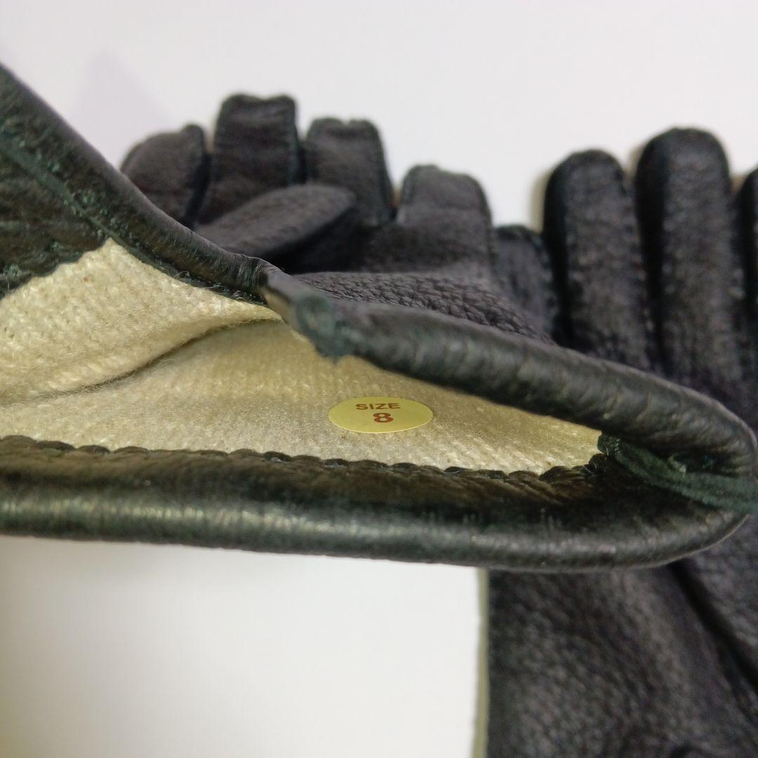 【1/5まで特価/未使用】DENTS 15-1042 ペッカリー 手袋 8 黒