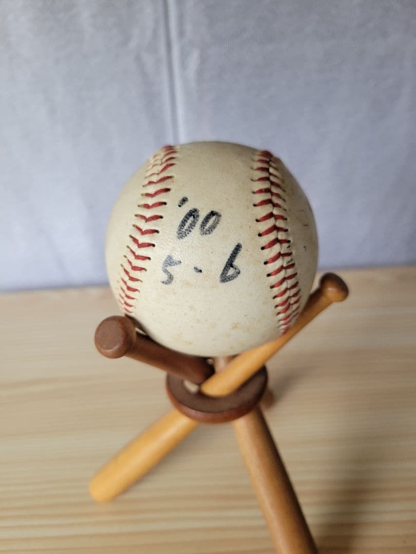 つ*よ様 松井秀喜サイン入り野球ボール 2000年5月6日東京ドームヤクルト戦