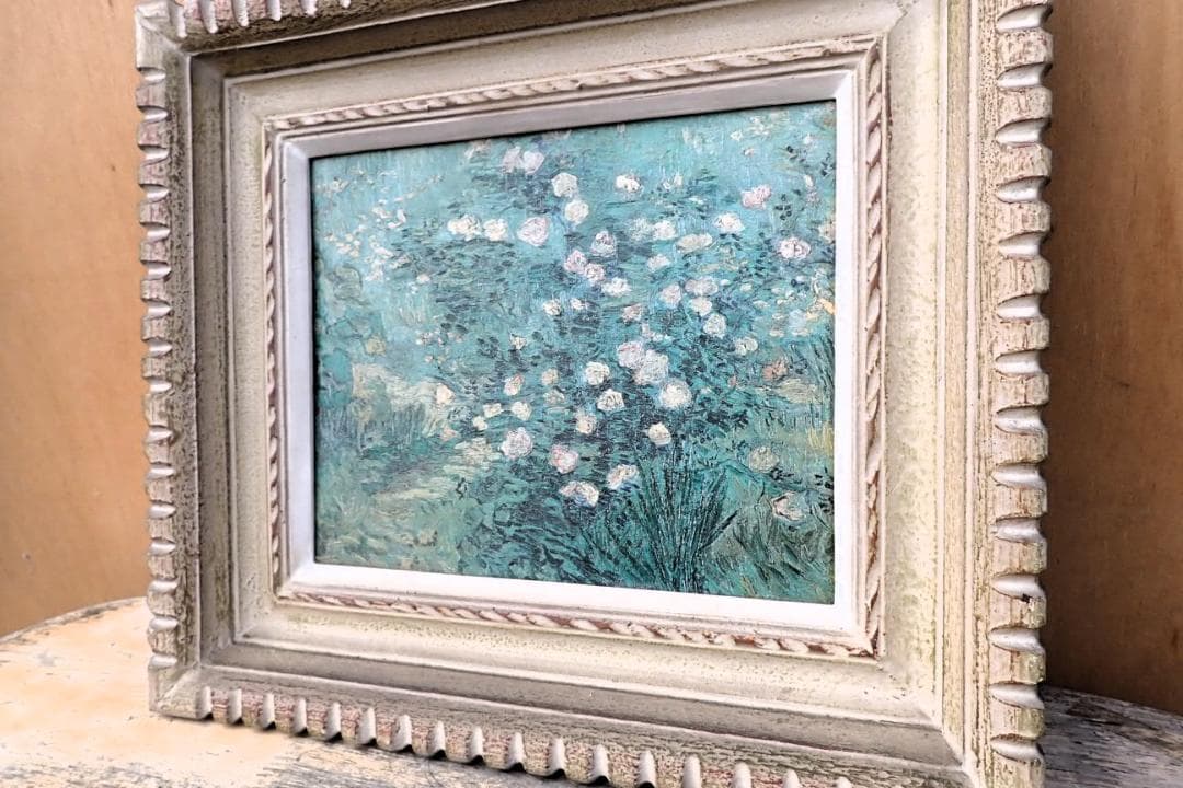 ゴッホ ばら Roses 額装絵画 Vincent van Gogh