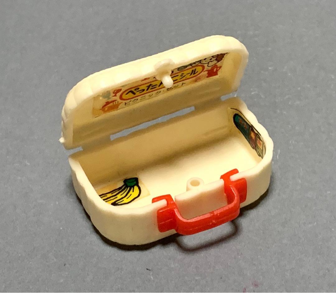 グリコ　おまけ　昭和　レトロ　ピクニックセット　白　2