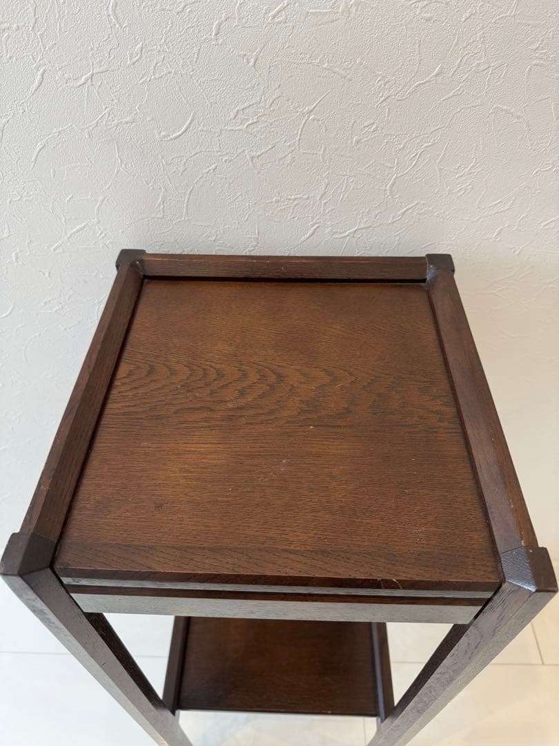 カリモク　電話台　花台　サイドテーブル　小物置き　生け花