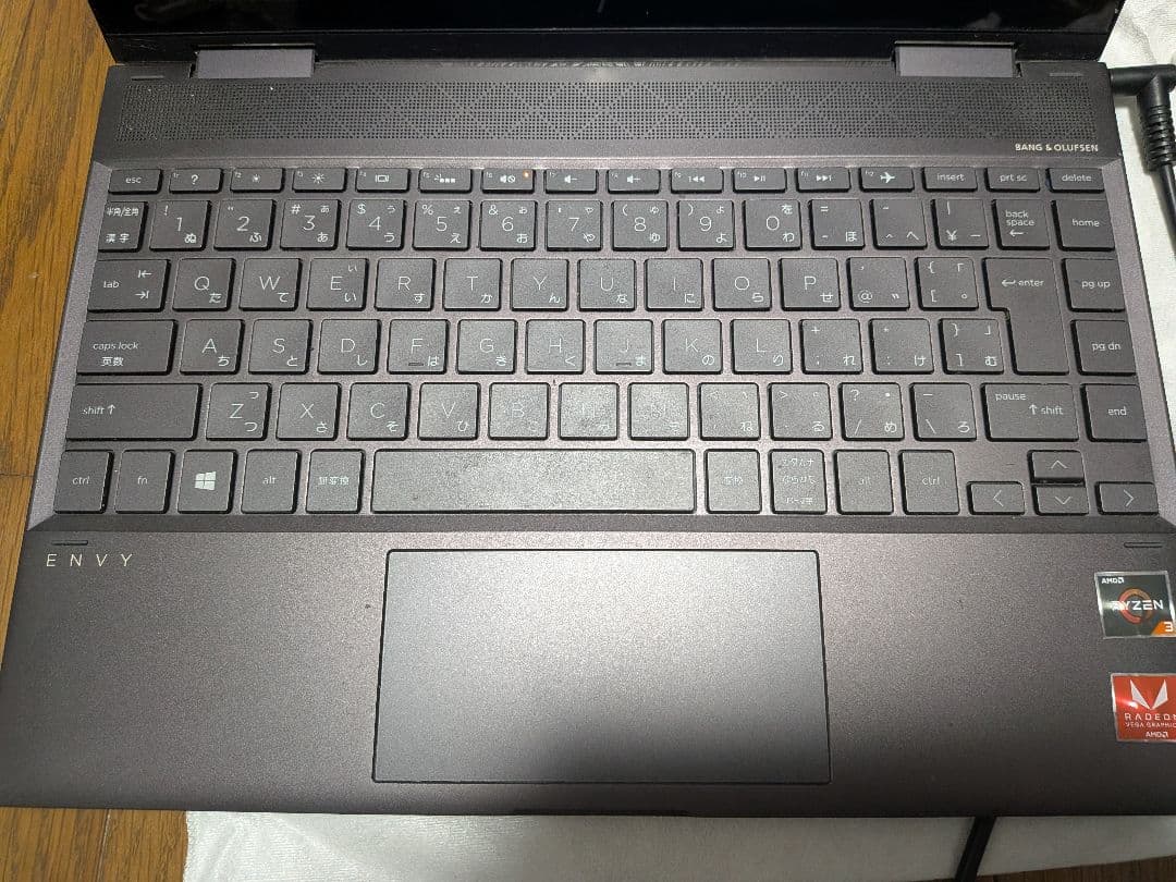 Windowsノート本体 HP ENVY x360 Ryzen3/8GB/SSD128g