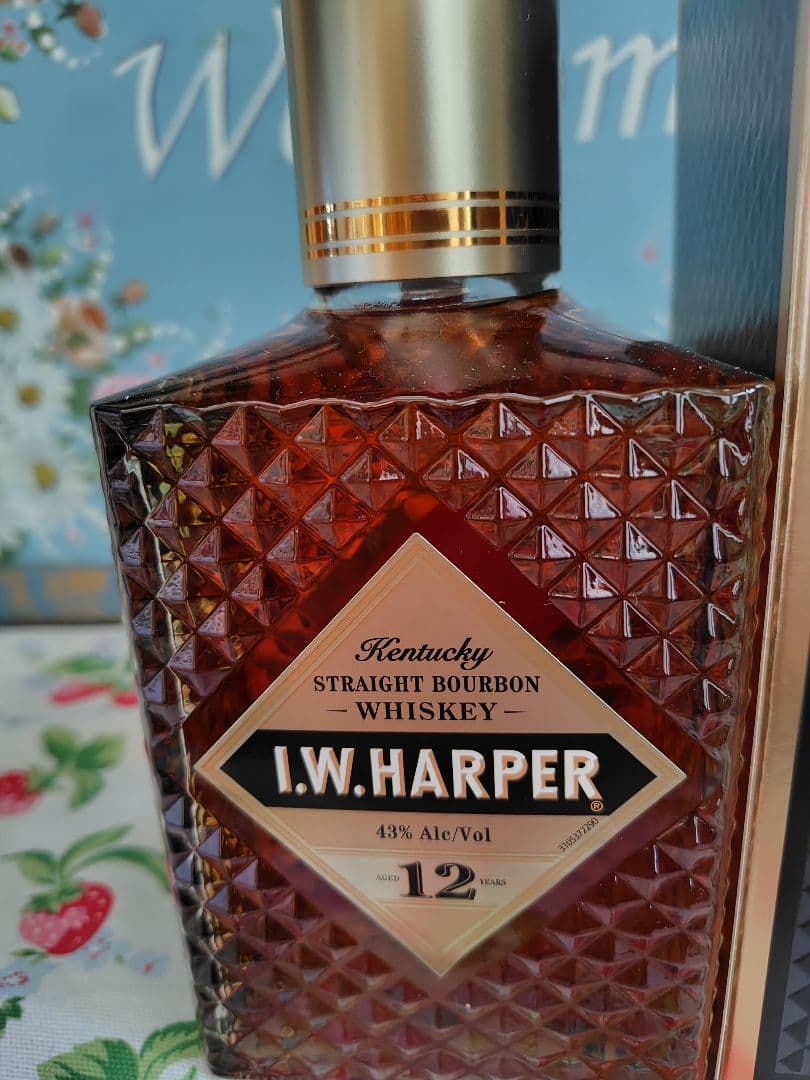 I.W.ハーパー 12年 バーボン　ウイスキー 750ml　終売前の新品