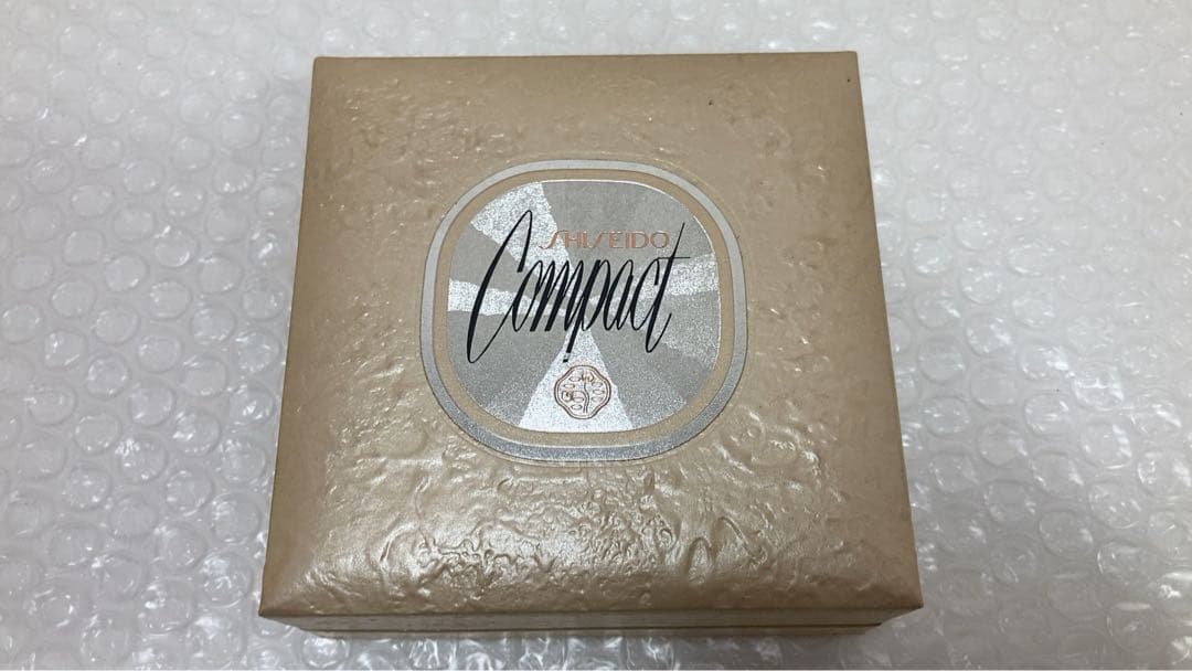 資生堂　コンパクトミラー　銀製 SILVER刻印有