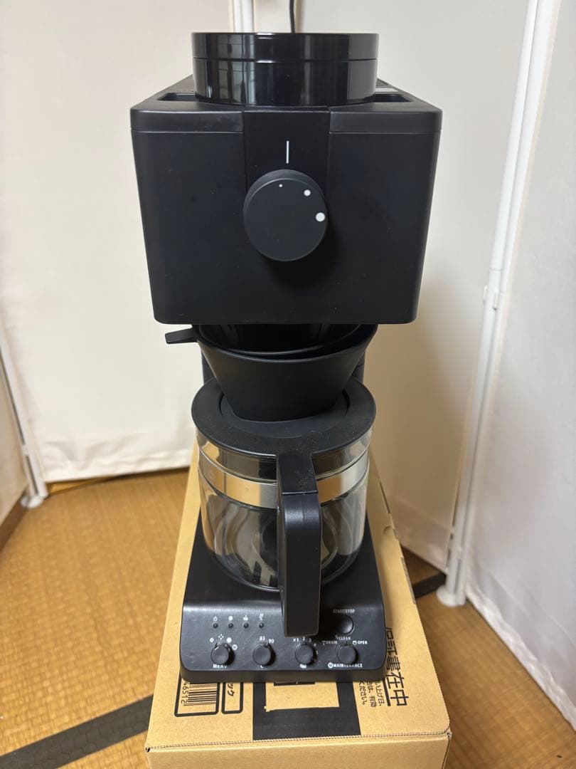 TWINBIRD 全自動コーヒーメーカー CM-D465B