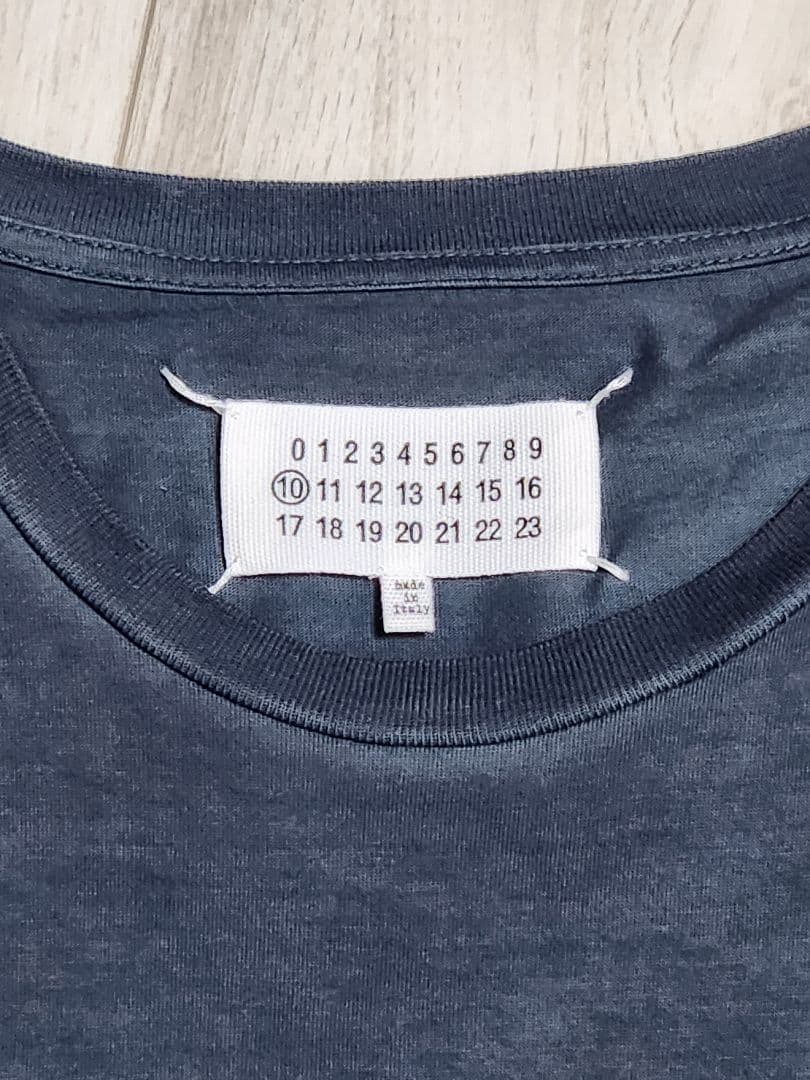 メゾンマルジェラ ダークグレー Tシャツ サイズ44