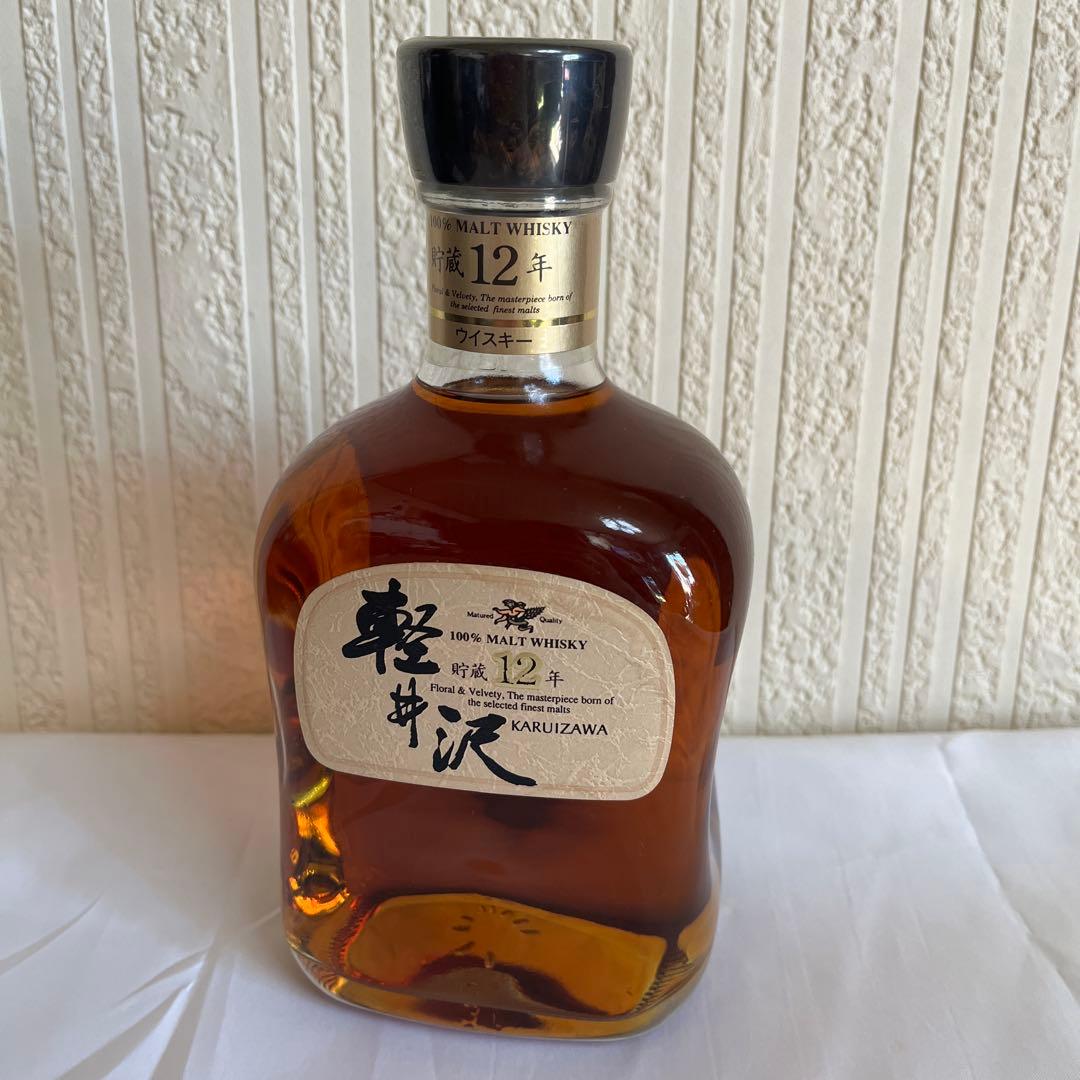 【未開封】軽井沢　貯蔵12年　100%モルトウイスキー　700ml 40%