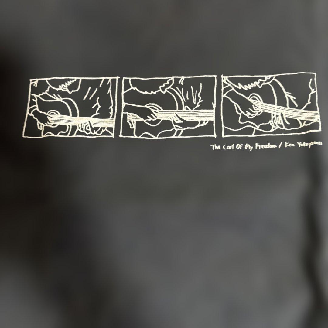 横山健theCostOf MyFreedom紺色TシャツサイズM