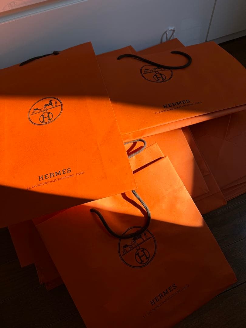 31枚‼️エルメス　正規品　ショップ紙袋　エルメス袋