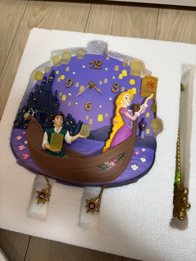 ラプンツェル　掛け時計