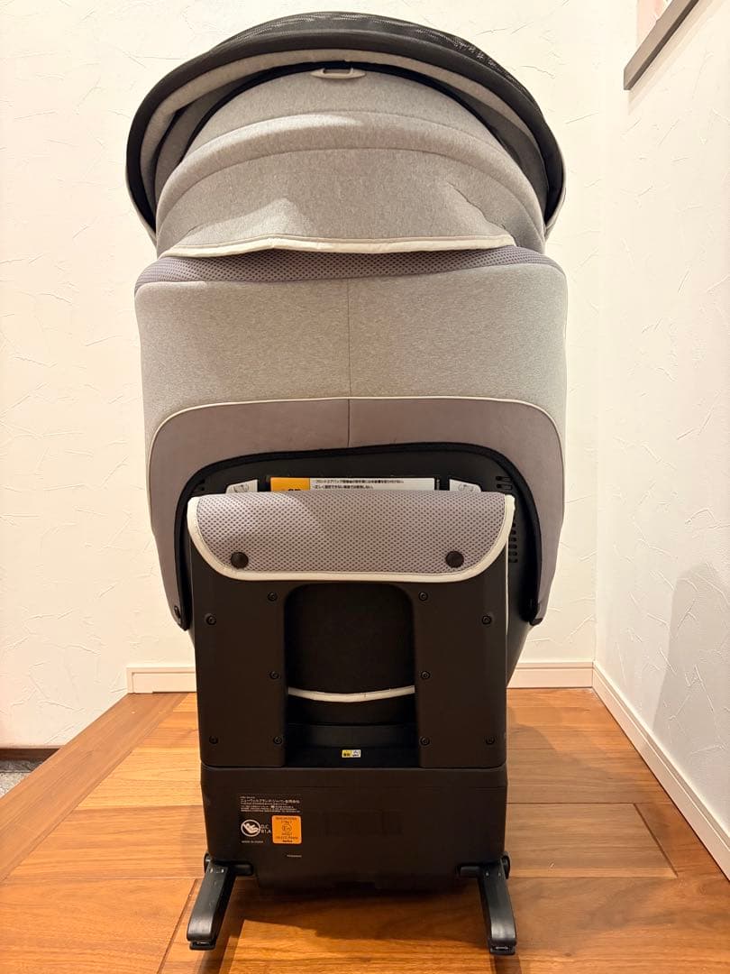 クリーニング済　美品　アップリカ　クルリラ　ISOFIX　付属品全て揃っています