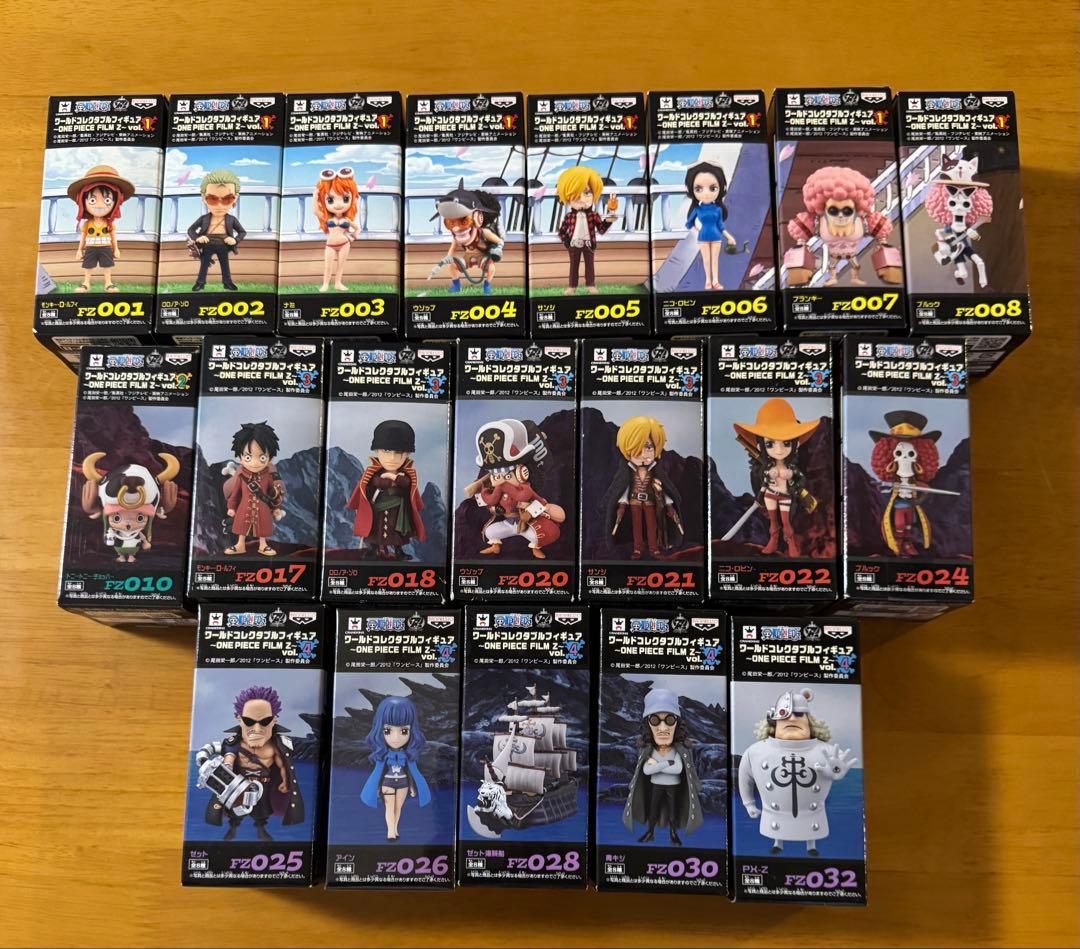 ワールドコレクタブルフィギュア ONE PIECE FILM Z