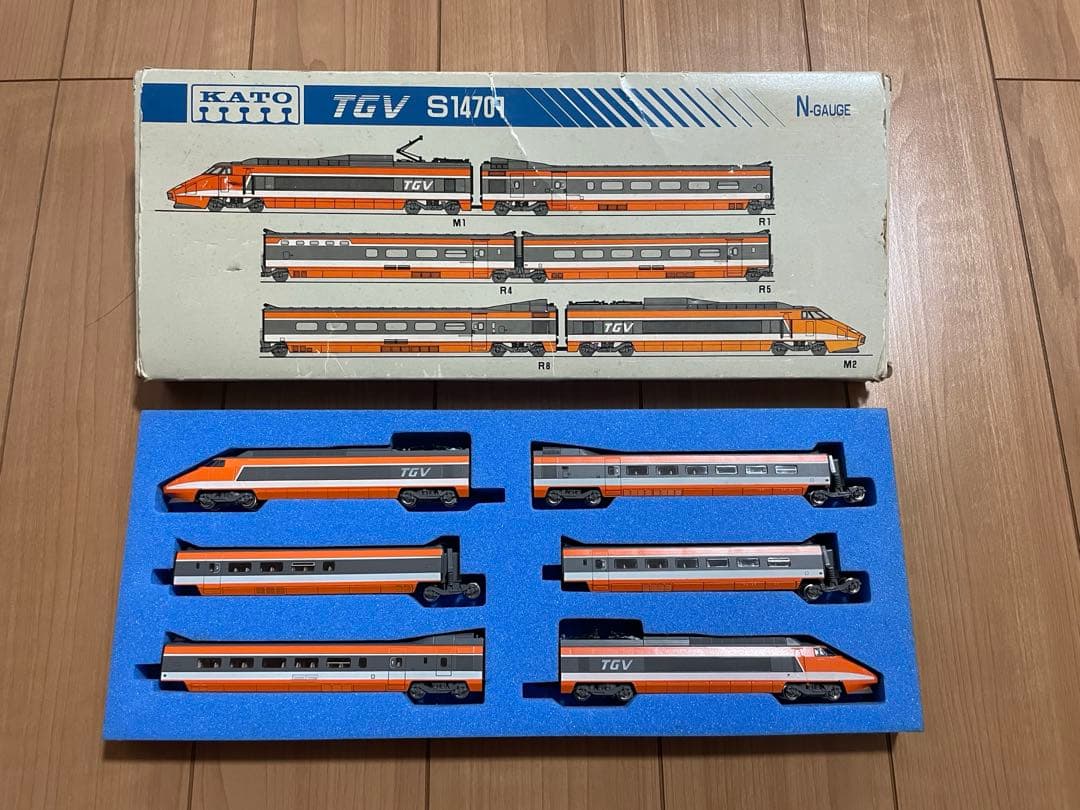 KATO TGV S14701 6両セット