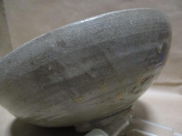 李朝　三島手象嵌大皿　I16-2