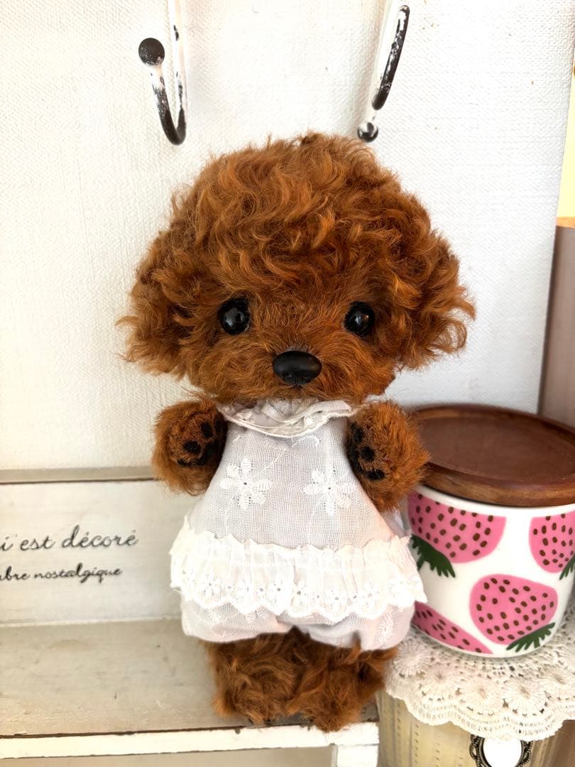 テディプードル　テディわんこ　トイプードル　 ぬいぐるみ　マルプー