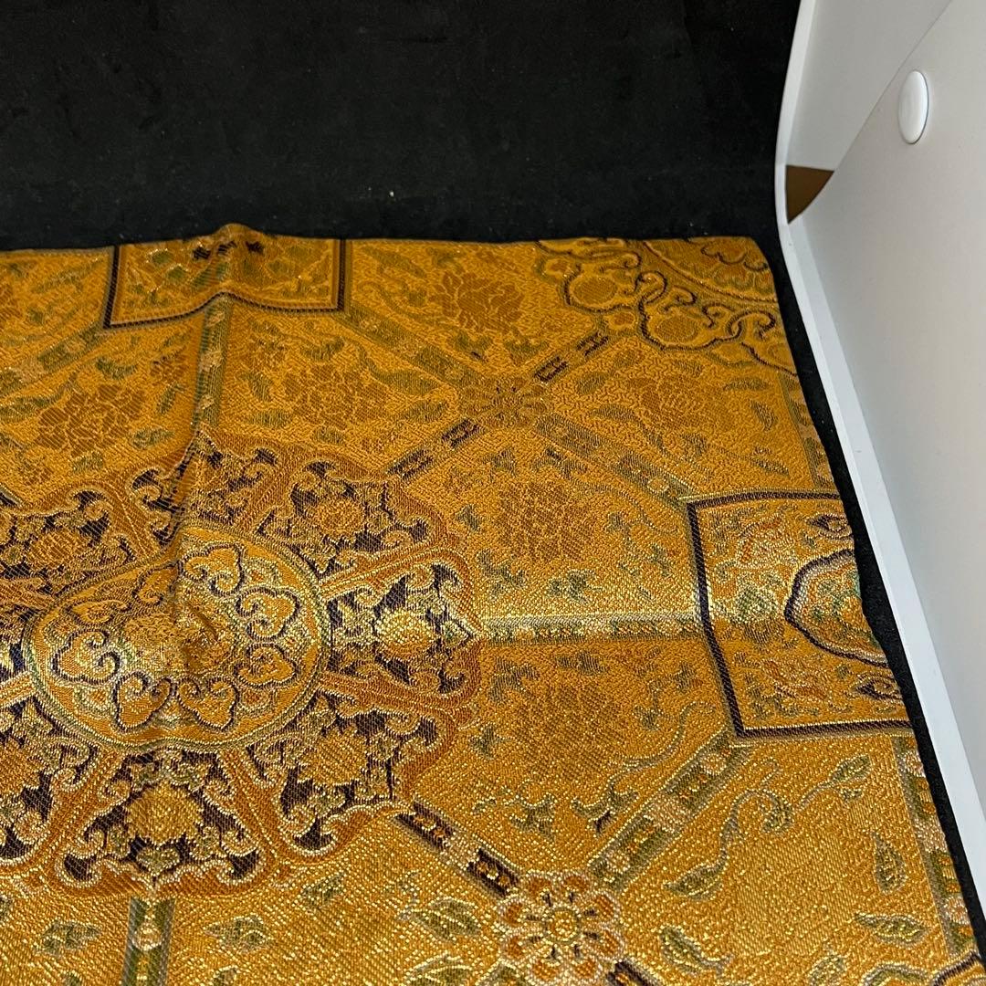 龍村美術織物　帛紗　『家康所持 蜀紅文錦写袱紗』　金襴　徳川家康　古代裂