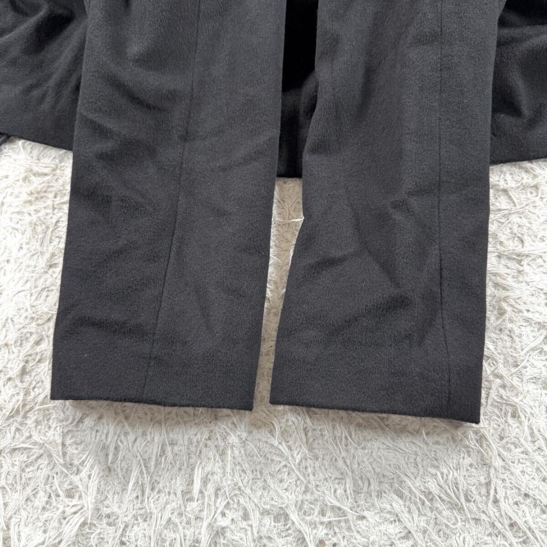 総丈120㎝ ヴェローナ フォクスファー カシミヤ100 コート ロング L